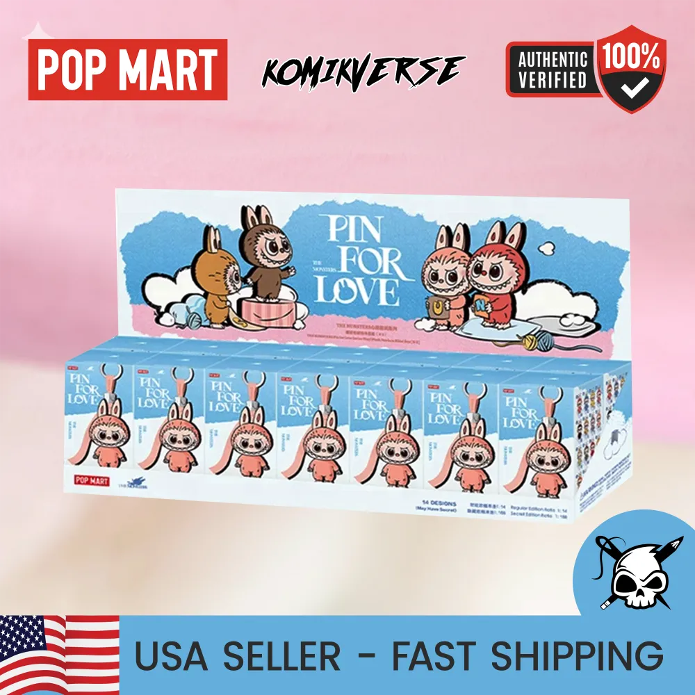 Pop Mart Pin for Love Series N-Z (Complete Set)