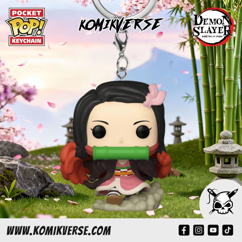 Pop! Keychain Nezuko Kamado - Demon Slayer – KOMIKVERSE