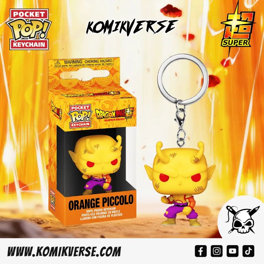 Pop! Keychain Orange Piccolo (Battle Damaged)