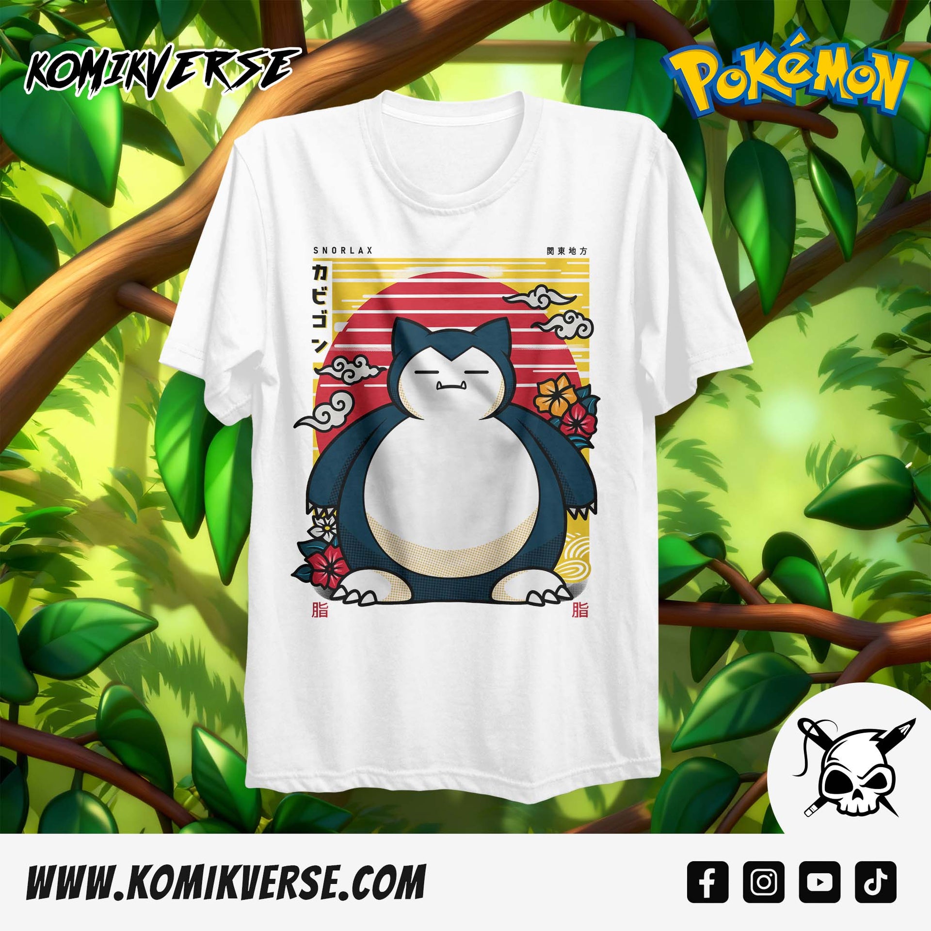 Pokemon Pokémon Snorlax Graphic T-Shirt - XS