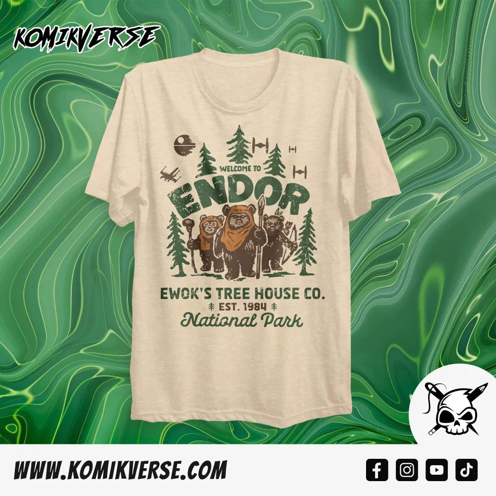 Star Wars Endor Graphic T-Shirt
