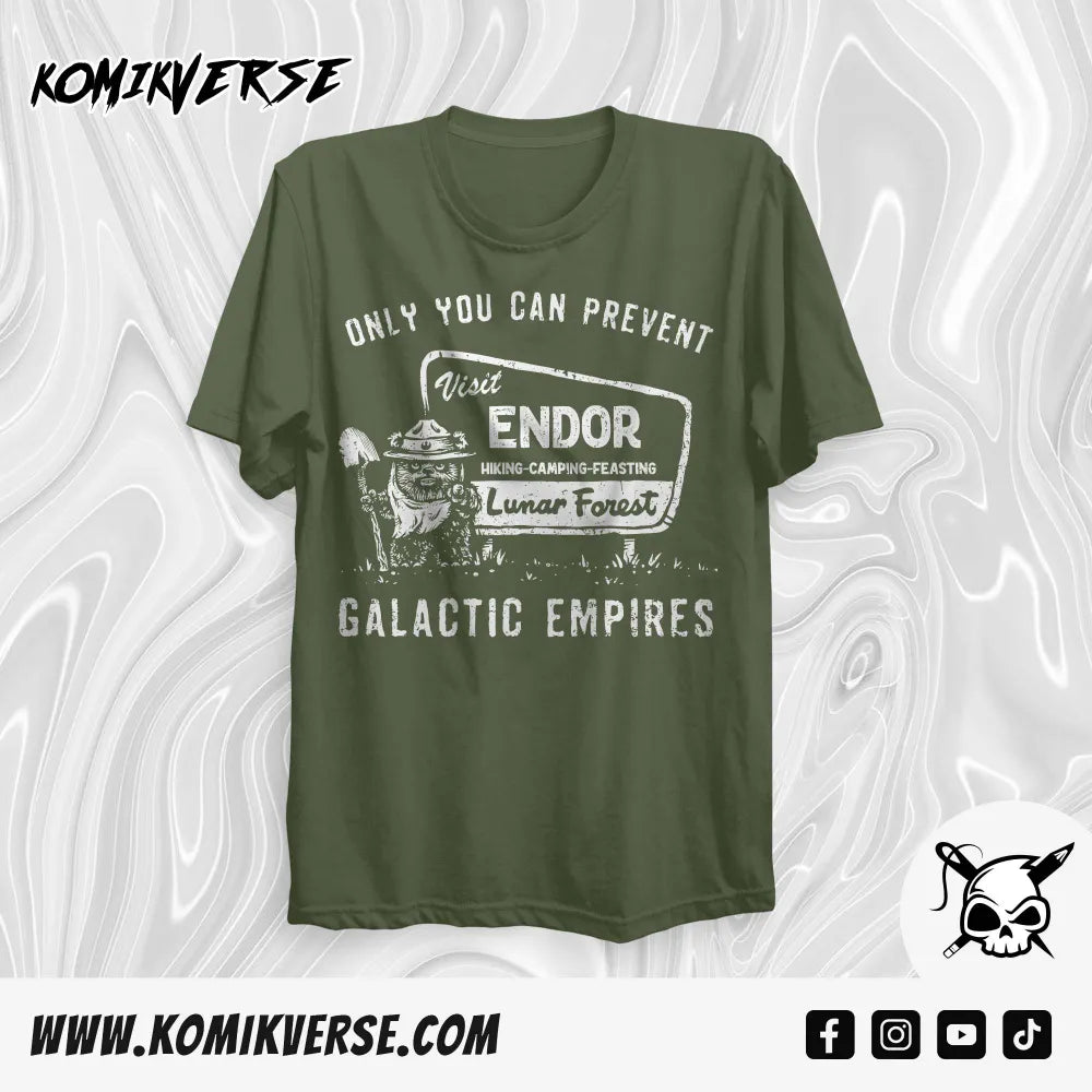 Star Wars Lunar Forest Graphic T-Shirt