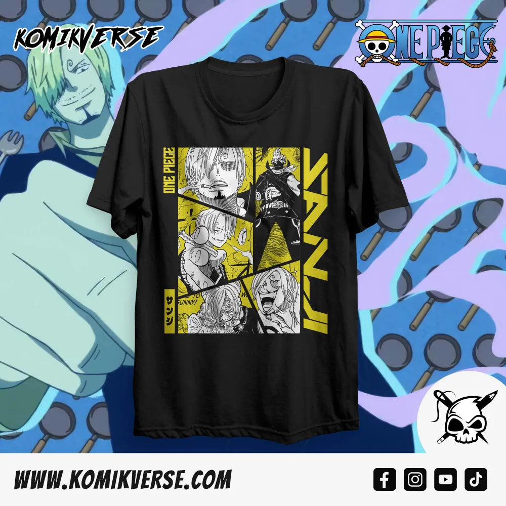 One Piece Vinsmoke Sanji Graphic T-Shirt